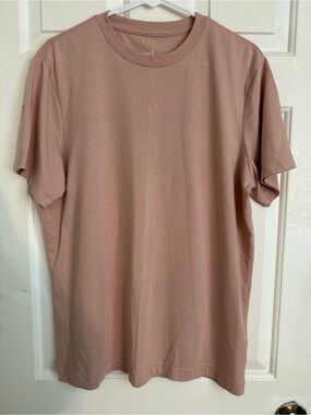 George Mauve Crew Neck Short Sleeve Tee